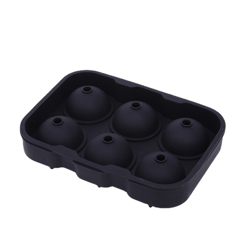 8 Ball 4 Ball 6 Ball Silica Gel Ice Hockey Mould Silicone Ice Tray 4/6/8 Grid Silicone Ice Lattice Mode 8 Ball Ice Hockey Mold