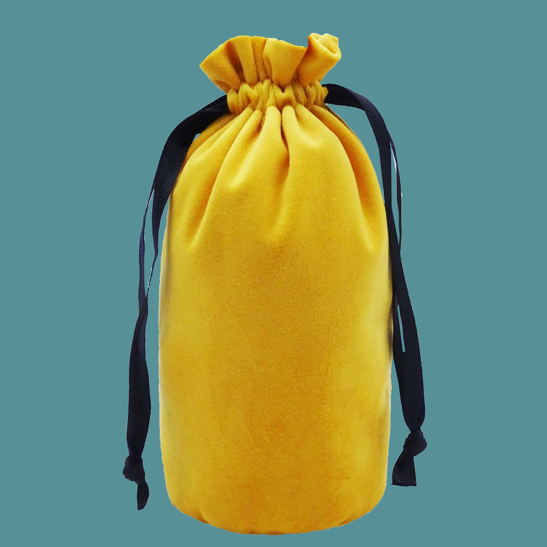 厂家直批丽丝绒束口袋 圆底珍藏白酒包装袋 抽绳绒布袋订做logo