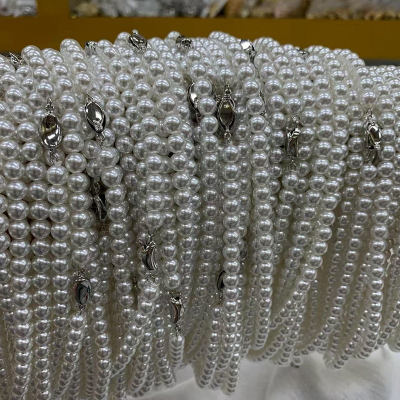 施家珍珠项链女颈链高品质七夕情人节闺蜜朋友礼物批发店促销礼品