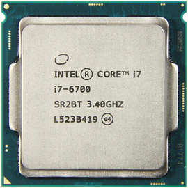 厂家适用intel/英特尔 i7-6700k全新正式版cpu散片 1151/3.4g高配