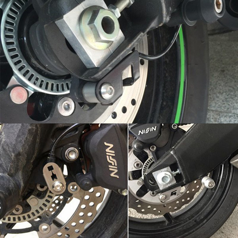 适用 川崎 versys 650 异兽 改装摩托车 前后轮 abs传感器 保护罩