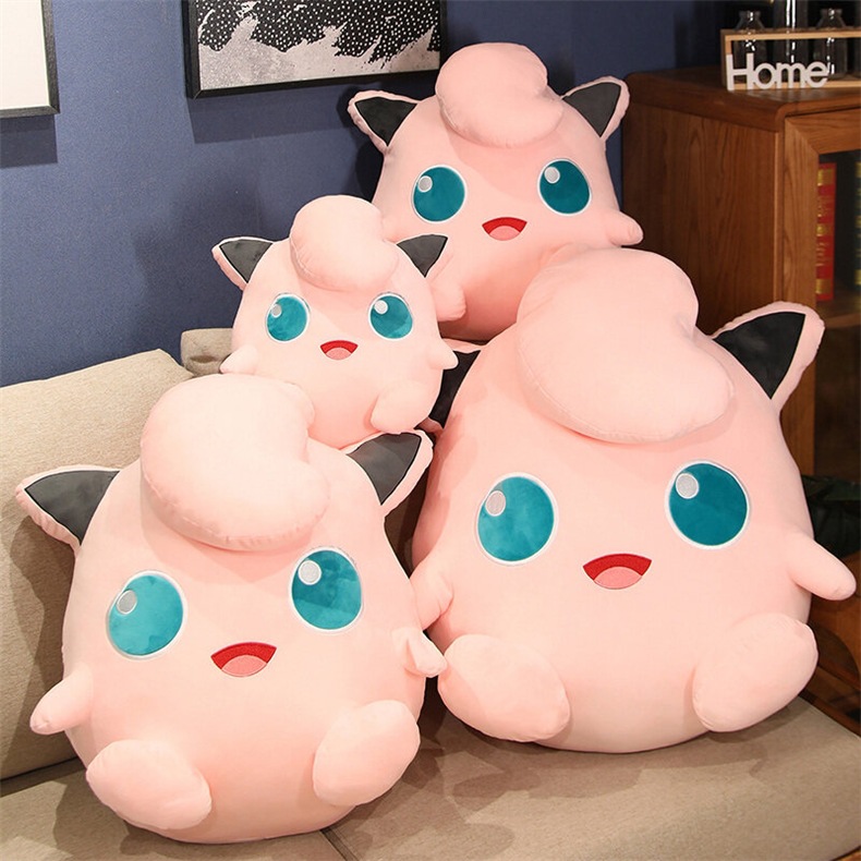 亚马逊外贸新款胖丁毛绒公仔粉色布娃娃幼儿园玩具生日礼物批发