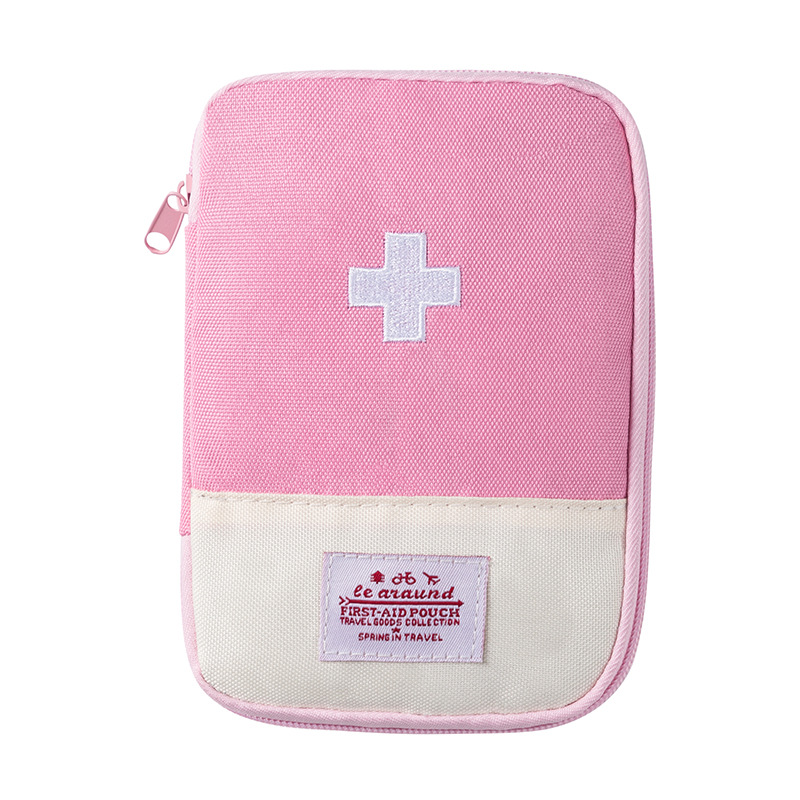 Portable Medical Herb Bag Macaron Cross Small Herb Bag Portable Medicine Storage Bag Simple Storage Pouch