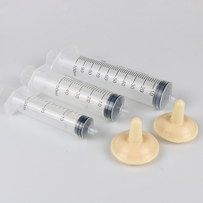 New Pet Nipple Press Type Pet Dog Cat Feed Medication Utensil Dog Syringe Water Feeder Cat Rabbit Small Animal Feeding Device