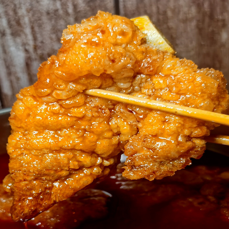 广西特产柳州螺蛳粉油炸猪脚香辣商用虎皮猪蹄卤味只炸猪手煲即食