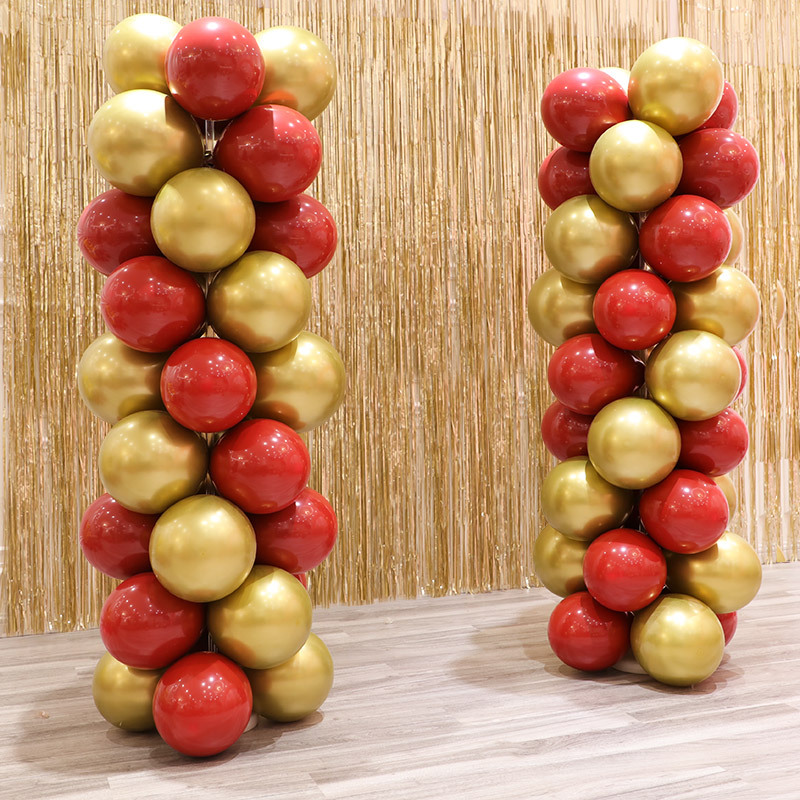 气球路引立柱底座批发 加厚注水气球小底座 气球拱门造型装饰配件