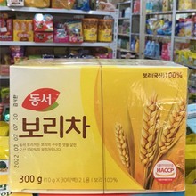 韩国进口东西大麦茶30小袋独立小包装盒装烘焙冲泡茶办公室下午茶