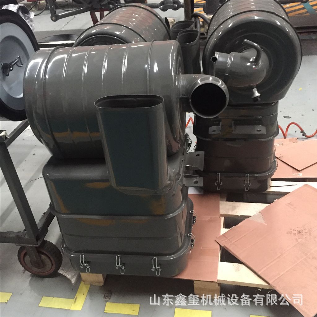 油浴式空滤器总成(王子6*4中长驾驶室)wg9125190221 豪沃油滤总成