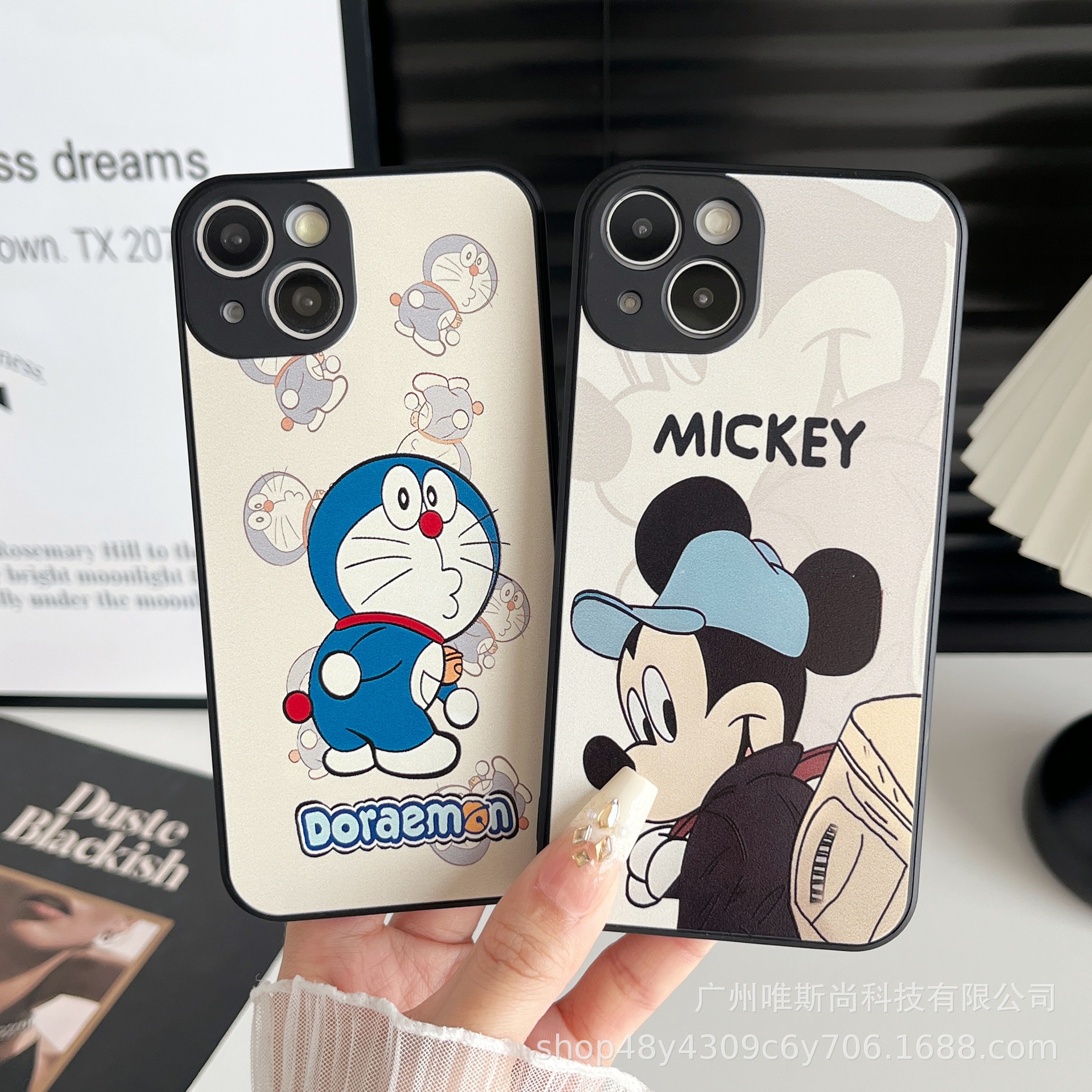 适用简优黑彩opporeno14手机壳卡通硅胶fingx9保护套a6可爱一加15