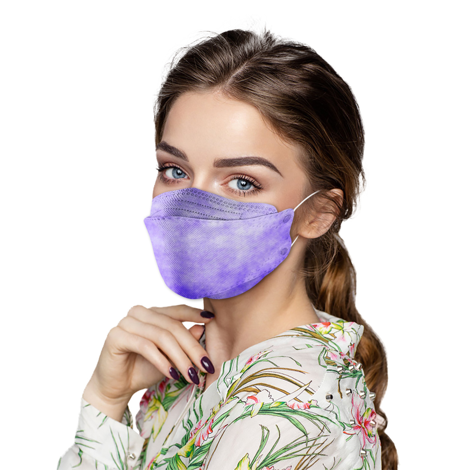 kf94鱼嘴形四层个性显瘦潮流口罩