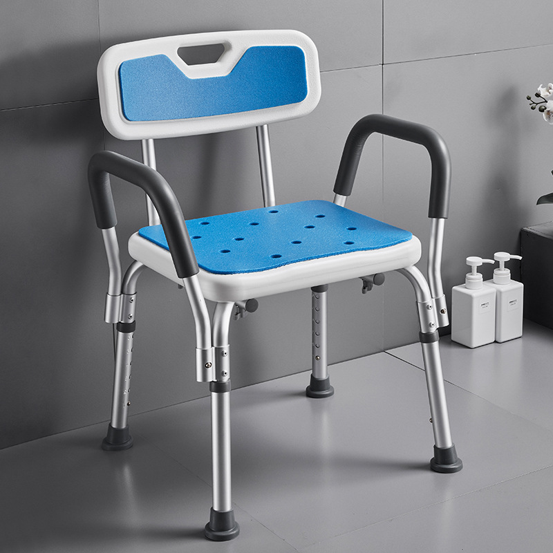 老人专用洗澡椅浴室凳子残疾人卫生间沐浴老年人淋浴防滑升降座椅