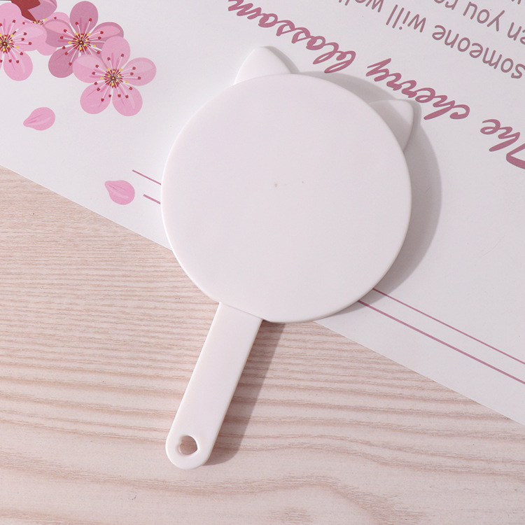 DIY Cream Glue Mirror Mirror and Comb Integrated Handheld Homemade by Hand Cute Carry-on Cosmetic Mirror Material Package Students' Glasses