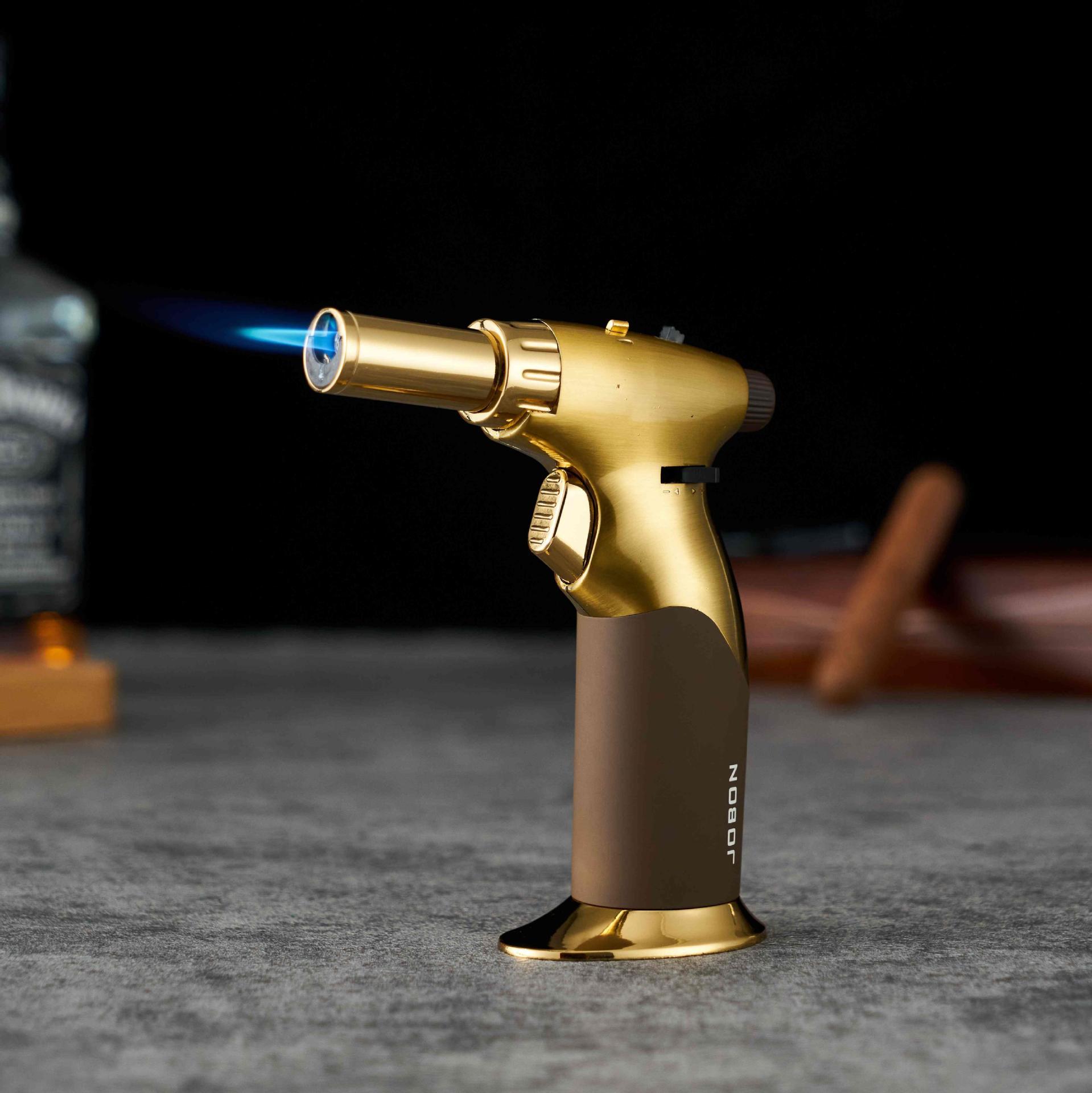 高温验金喷火枪点艾灸焊枪直冲打火机厨房点火器烘焙蓝焰防风喷枪