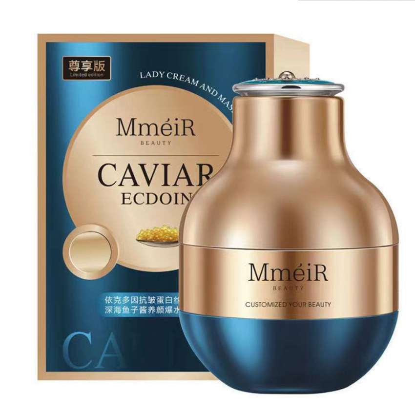 名美人深海鱼子酱养颜爆水贵妇霜依克多因蛋白丝拉面膜代发