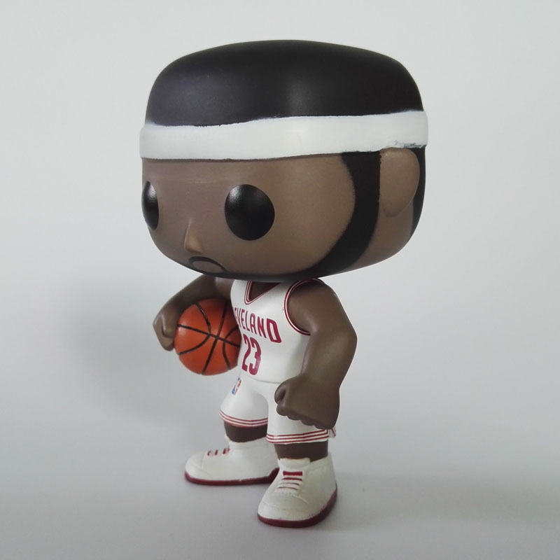 nba明星篮球手办pop迈克尔乔丹詹姆斯哈登安东尼库里q版公仔摆件