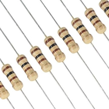 1-4瓦碳膜电阻百分之5四色环 0.25瓦 欧 200千欧