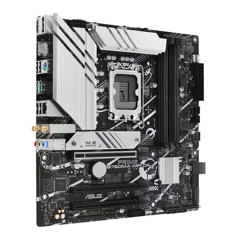 华硕prime b760m-a wifi d4 台式电脑主板适用支持13代cpu 13400f