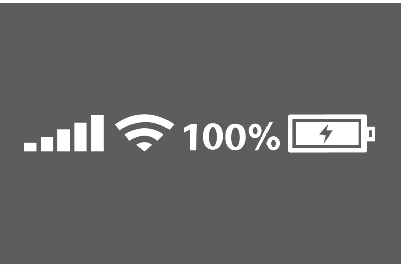 汽车贴纸后挡风前挡风玻璃装饰贴纸手机wifi信号标志个性反光贴