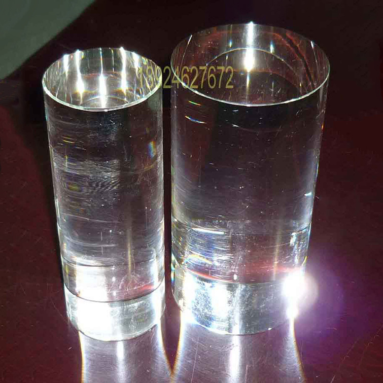 实心水晶棒高朋硅棒料装饰diy玻璃工艺品配件加工