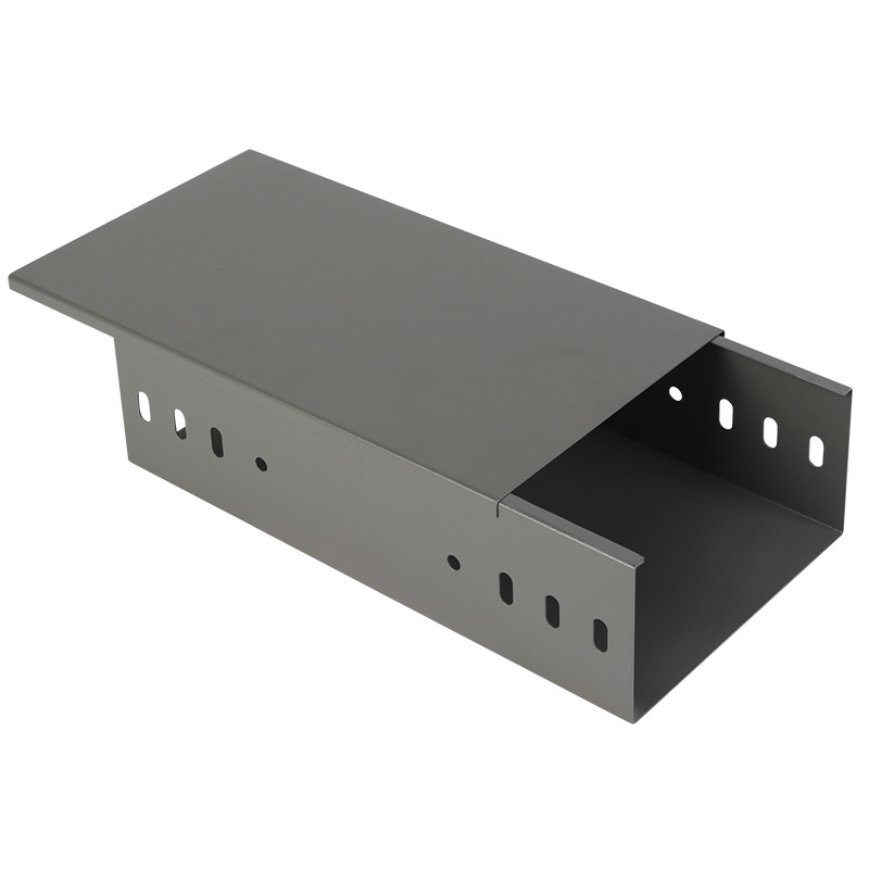 槽式防火喷塑电缆桥架钢制镀锌大跨距梯式线槽金属不锈钢桥架厂家