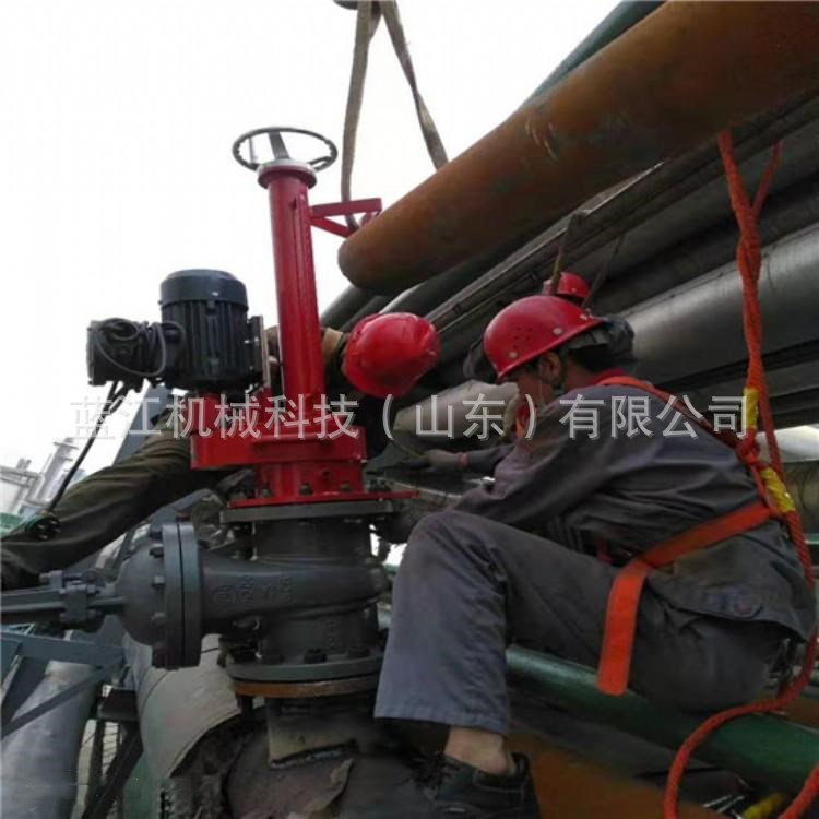 山东dn50-200天然气管道带压开孔机 ?水管带压开孔机蓝江机械