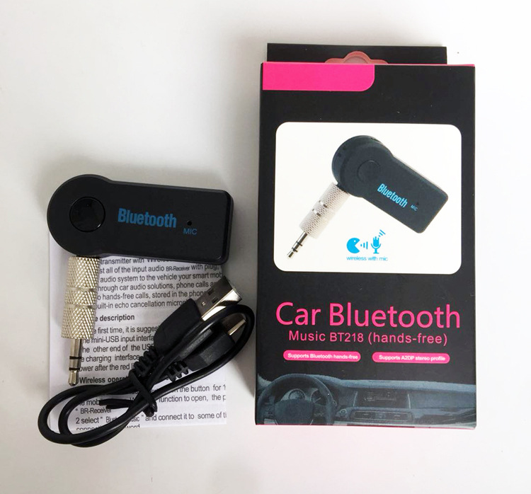 BT-350 Bluetooth Receiver Bt350 Bluetooth Music Receiver 3.5 Car Handsfree Audio Bluetooth Receiver