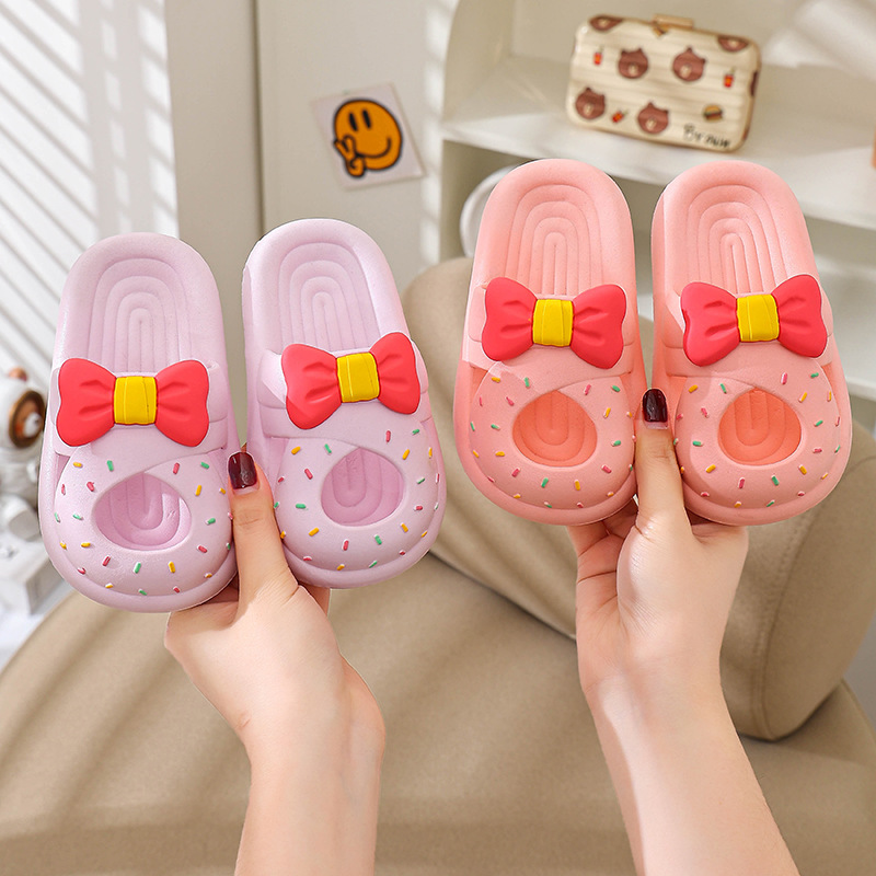 children‘s sandals summer boys and girls cartoon cute indoor home shoes children non-slip soft bottom baby slippers