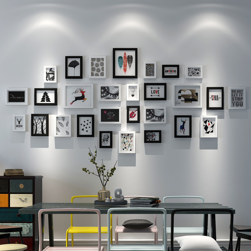 公司9年柏思德品牌相似厂家直销唯美大气时尚实木大相框高端影楼简约