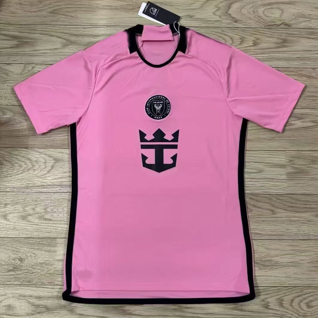 足球服俱乐部迈阿密梅西联名球星球服球衣泰版成人批发一件代发