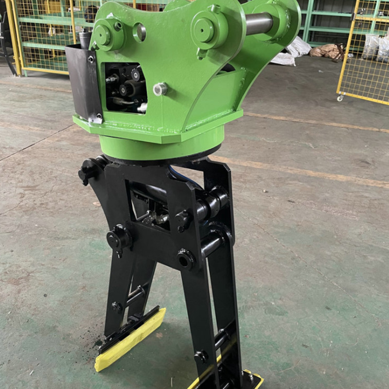 挖掘机路沿石夹子 钩机路边是夹具 液压旋转挖机路沿夹子-阿里巴巴