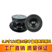 扬声器厂家 6.5寸8欧150W舞台专业喇叭120磁35芯线阵中音喇叭专业