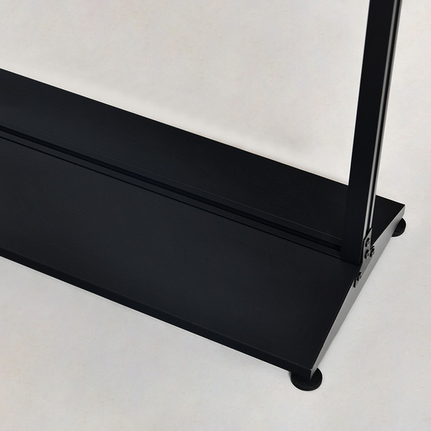 美式丽屏展架落地立式商场广告牌跨境室外防风双面门型立牌