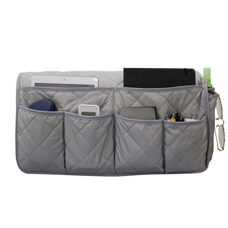 Cross-Border Supply Five-Color Waterproof Spring Woven Sofa Side Buggy Bag Sofa Handrail Side Storage Home Storage