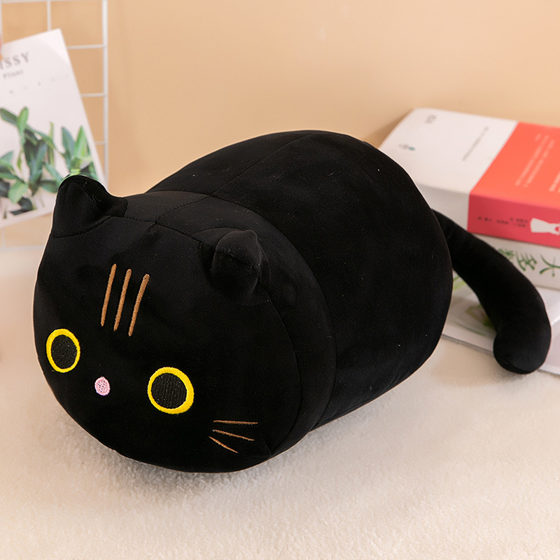 Cross-Border Cute and Soft Cat Plush Doll Soft Cat Plush Toy Sleep with Face down Pillow Ragdoll Doll