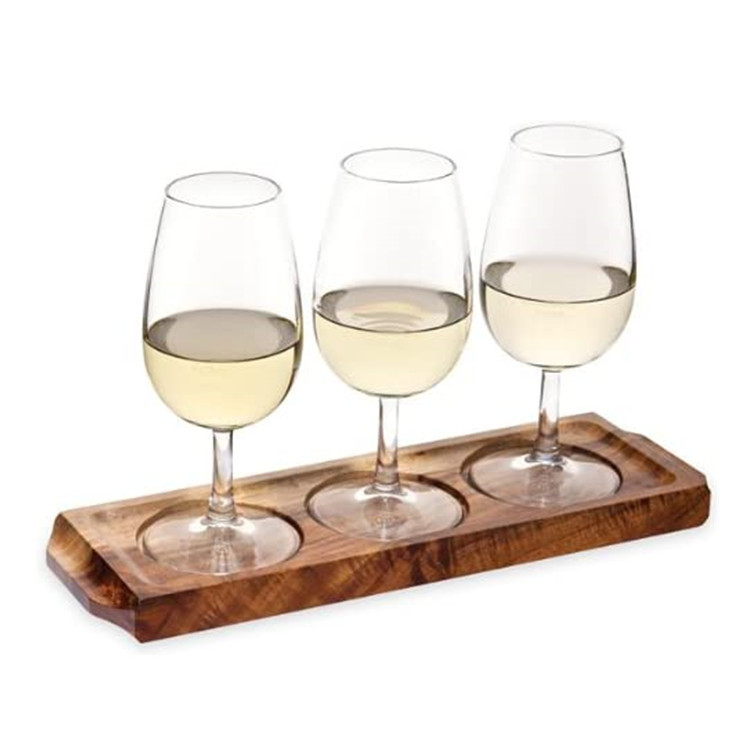 木质酒杯托 酒吧西餐厅红酒t型 相思木杯托 啤酒试饮品尝杯托盘