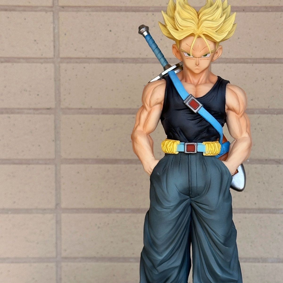 七龙珠动漫周边 无限z战士 无限特兰克斯 双头龙珠gk手办雕像模型