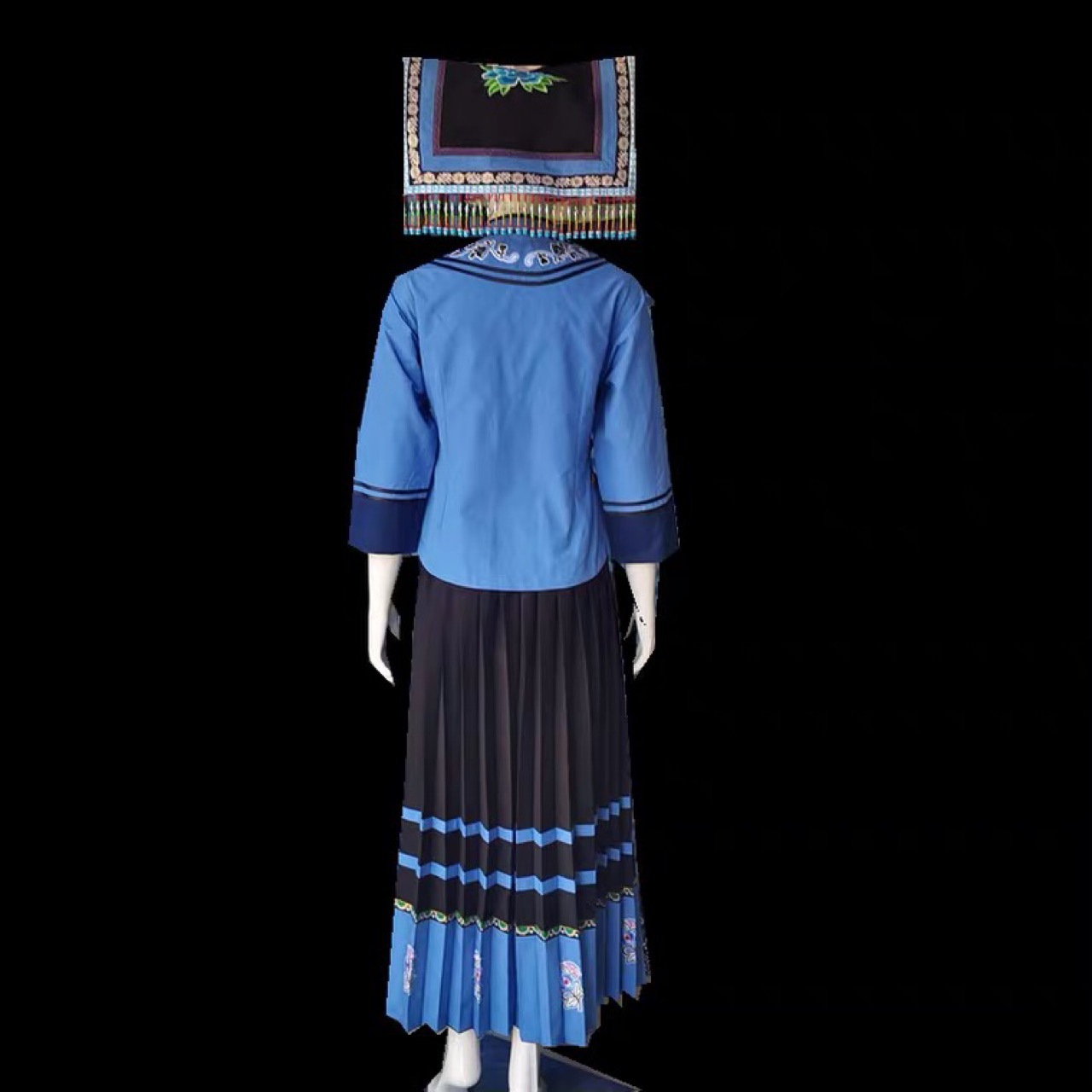 民族服饰女布依族新娘装嫁衣舞台装舞蹈服酒店宾馆农家乐特色服饰