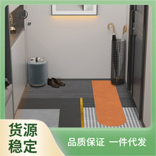 FII4地垫入户门垫地毯轻奢现代简约风PVC可擦洗裁剪玄关进门口脚