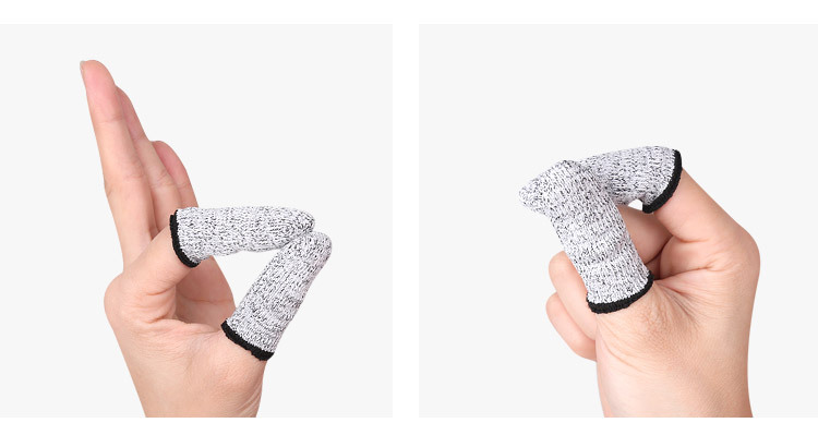 防割手指套拇指到刀采摘器指套男女通用5级耐磨雕刻防切割手指套