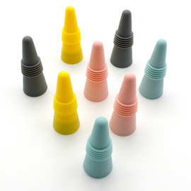 工厂批发食品级硅胶红酒酒塞子 啤酒调味瓶瓶塞 创意保鲜酒瓶内塞