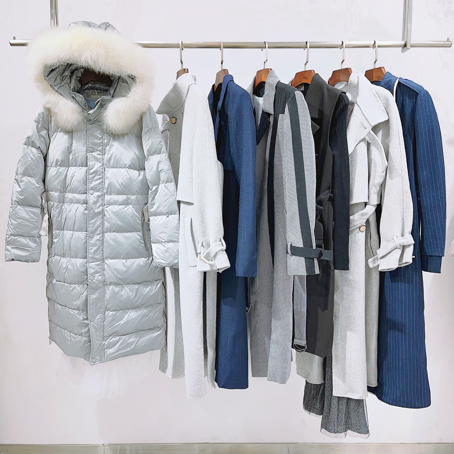 idole秋冬女装品牌折扣清仓奕多上海高端女装专柜撤柜直播货源