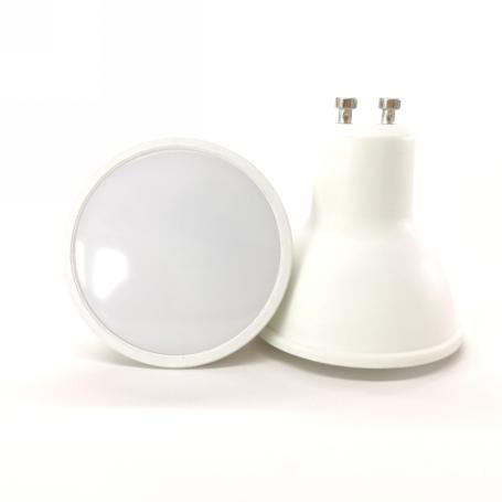 厂家直供光面一体化GU10射灯天花灯灯杯塑包铝