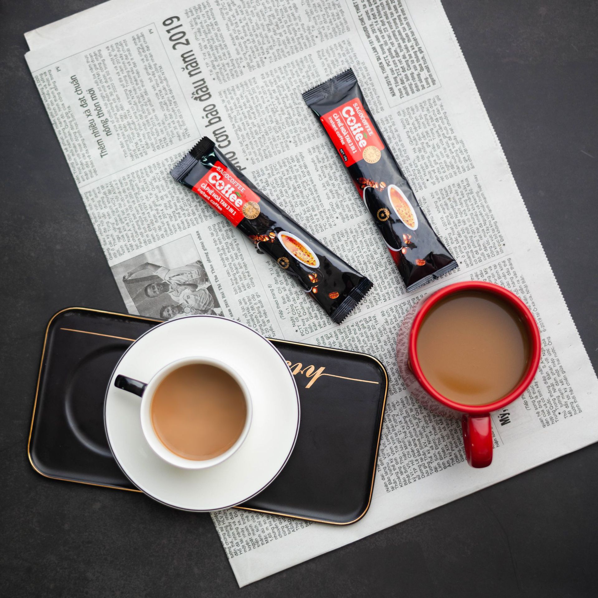 西贡咖啡炭烧180克越南进口三合一速溶咖啡粉18g*10条厂家批发