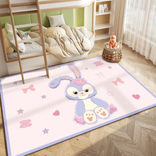 XXP4儿童地毯可擦洗客厅免洗房间卧室阅读区床边毯爬行垫pvc防水