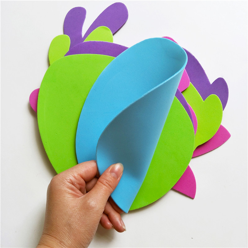 幼儿园环境布置装饰泡沫墙贴 复活节小鸡兔子蝴蝶郁金香鸡蛋贴纸