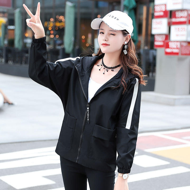 外套女春秋款2021年新款女式大码女装妈妈百搭夹克女士棒球服