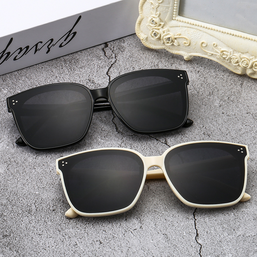 新款gm墨镜太阳眼镜网同款ing太阳眼镜韩版潮he022 男女同款太阳