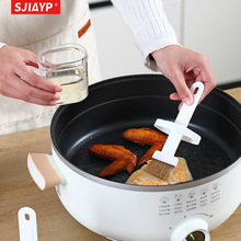日式百货创意一体式烧烤刷 家用食品级烘焙密封调料刷子 带盖油刷
