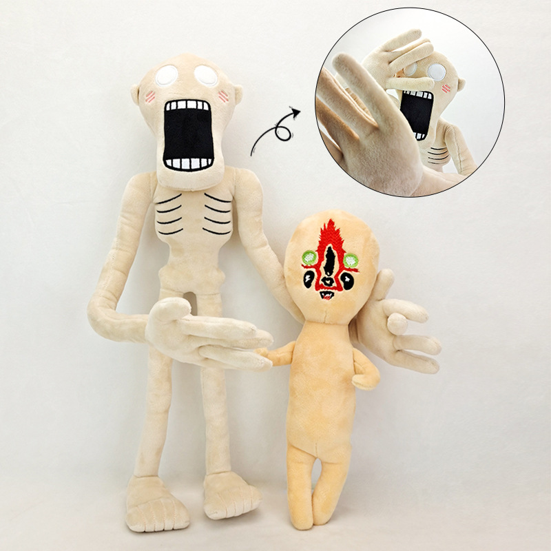 适用批发现货瘟疫医生毛绒玩汽笛人周边玩偶痒痒怪卡通公仔万圣节