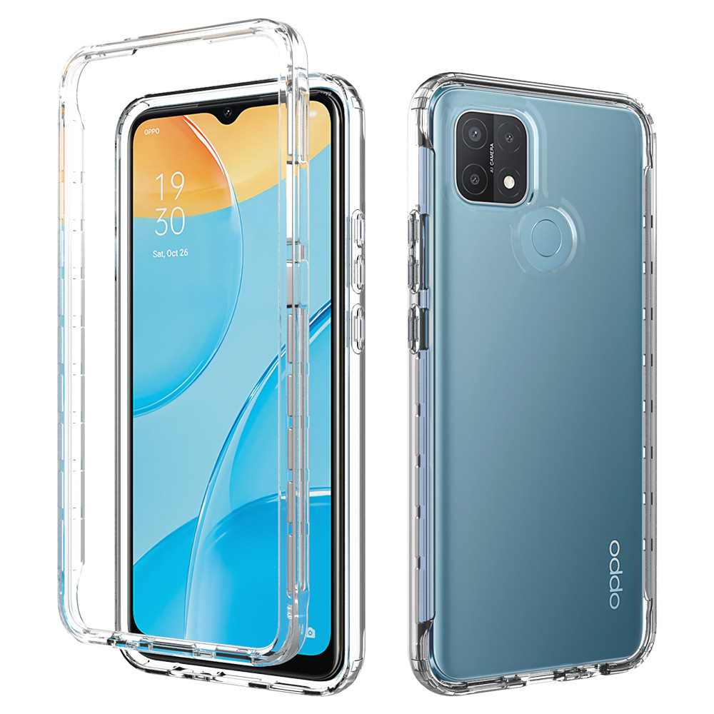 适用于oppoa15高透渐变防摔手机壳